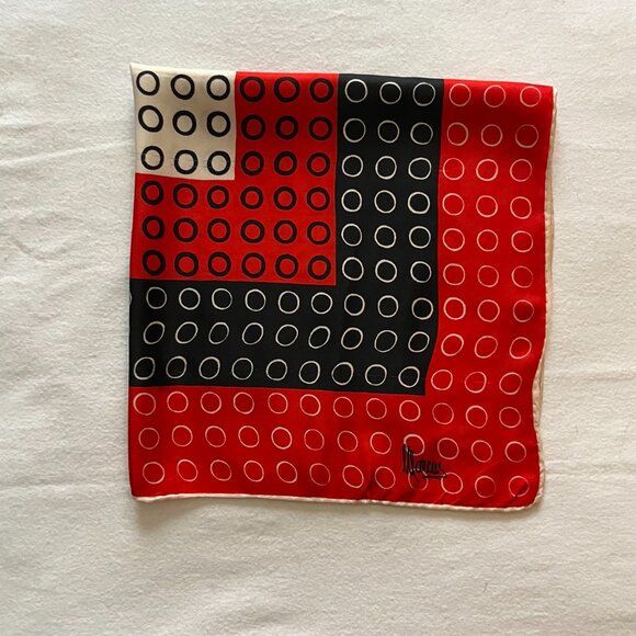 Vintage Neiman Marcus Scarf* 22” x 22” - Picture 3 of 5